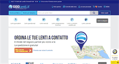 Desktop Screenshot of 1000lenti.it